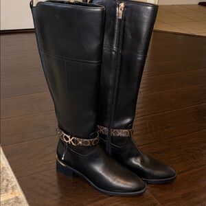 Calvin Klein
Women's Daphny Tall Block Heel Boots Size 7.5